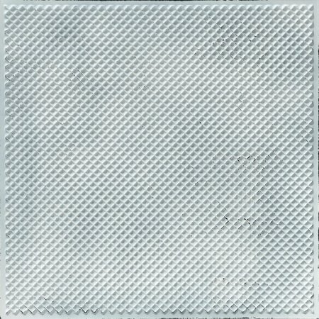 FROM PLAIN TO BEAUTIFUL IN HOURS Mesh Faux Tin/ PVC 24-in x 24-in 10-Pack Old Black White Textured Surface-mount Ceiling Tile, 10PK DCT20obw-24x24-10